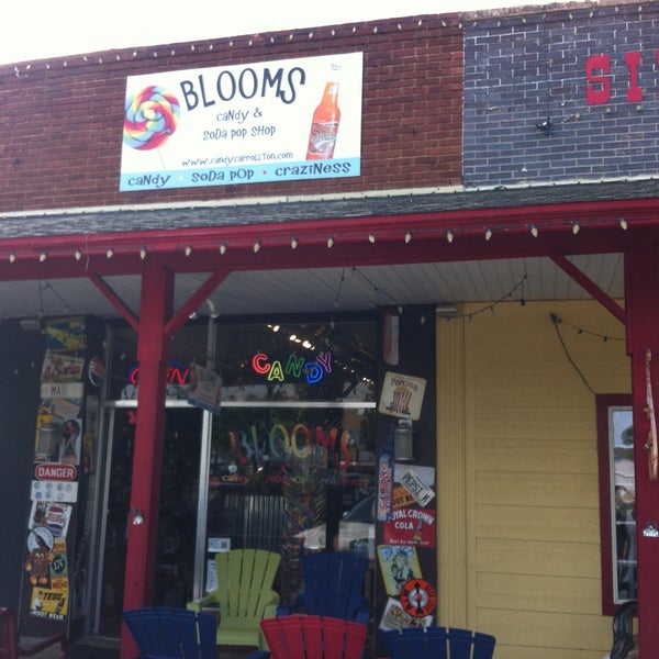 Photo taken at Blooms Candy &amp; Soda Pop Shop by Karen L. on 4/21/2013