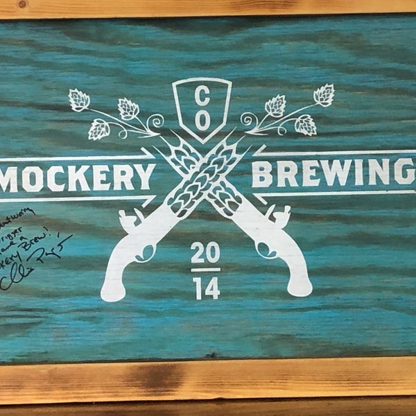 Photo taken at Mockery Brewing by Tracy on 7/4/2019