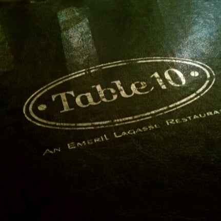 Photo taken at Table 10 by Emeril Lagasse by Karol A. on 12/15/2012