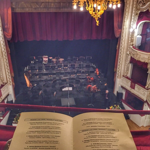 Photo taken at Karlovarské městské divadlo by Nataly &amp; Nick on 11/19/2015