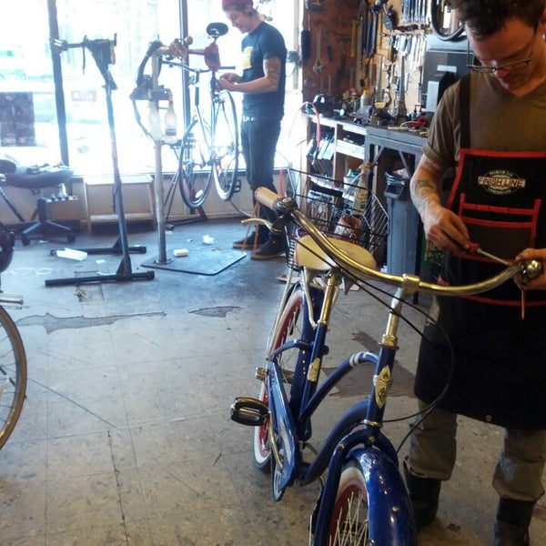 Photo taken at B&#39;s Bikes by Janice V. on 4/5/2013