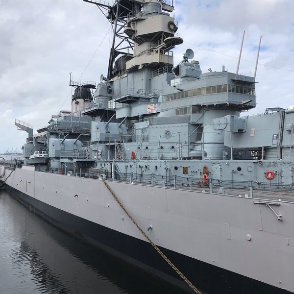 Photo taken at USS Wisconsin (BB-64) by Rob R. on 12/21/2018