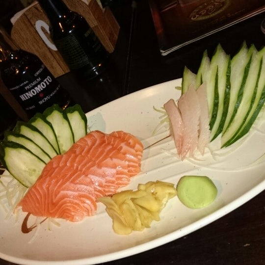 Photo taken at Green Ville Bar &amp; Japanese Food by Fernando C. on 3/26/2014