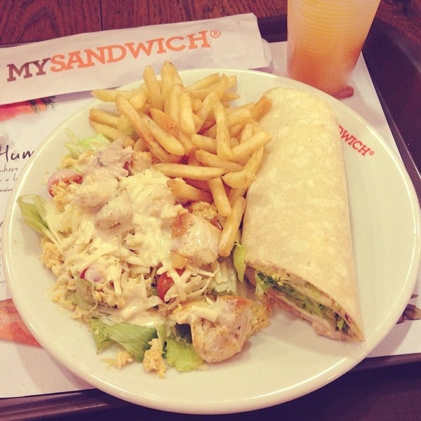 Photo taken at My Sandwich by Dri M. on 2/13/2014