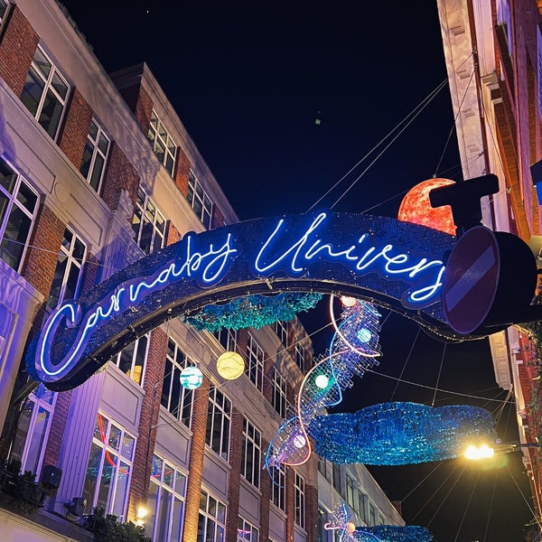 Photo taken at Carnaby Street by Ahmad Alkhuraisi on 12/28/2023