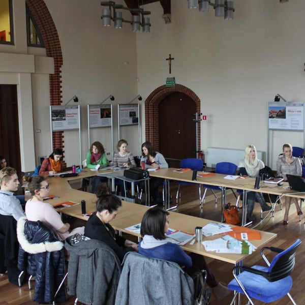Kampus Pracze EIT+ to miejsce spotkań. Na początku kwietnia gościli w nim studenci Szkoły Wyższej Psychologii Społecznej.