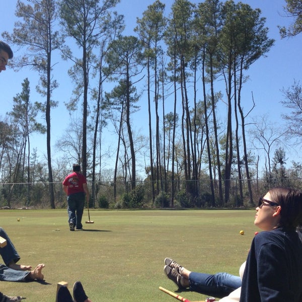 Memorial Park Croquet Courts Field in Houston