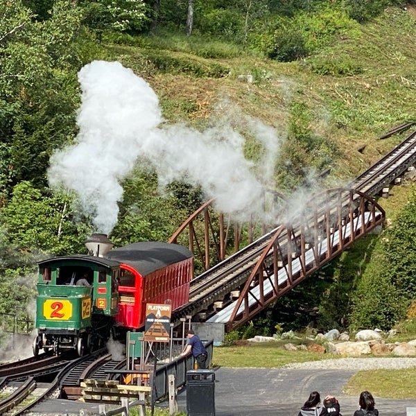 Photo taken at The Mount Washington Cog Railway by Steve on 8/26/2020