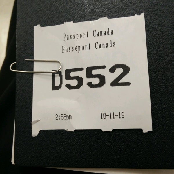 Passport Canada Government Building in Kitchener