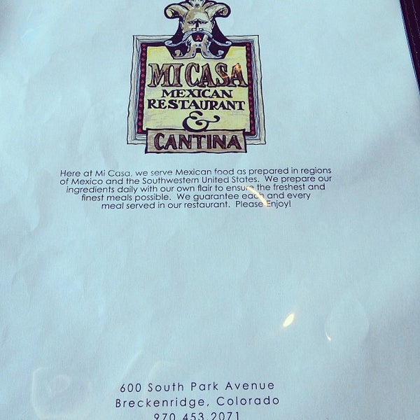 Снимок сделан в Mi Casa Mexican Restaurant &amp; Cantina пользователем Katy P. 1/5/2013