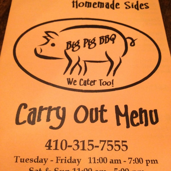 Биг пиг карта