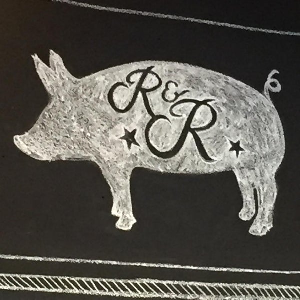 Photo taken at R&amp;R BBQ by Dav on 12/18/2015