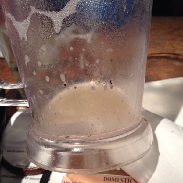 Why yes, that IS mold in my beer pitcher. Disgusting guys, seriously?!