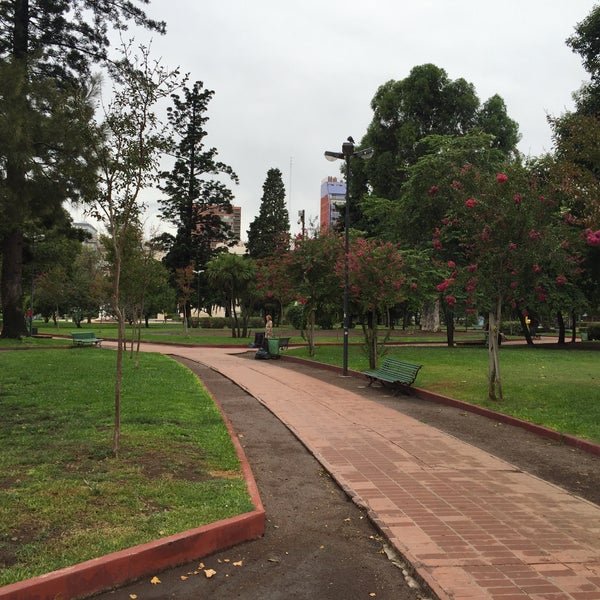 Photo taken at Parque Rivadavia by Marce on 2/8/2016