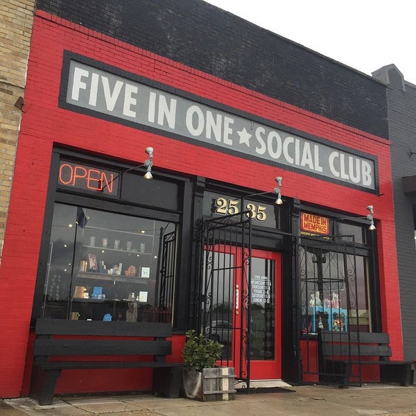 Photo taken at Five in One Social Club by Lici B. on 4/17/2015