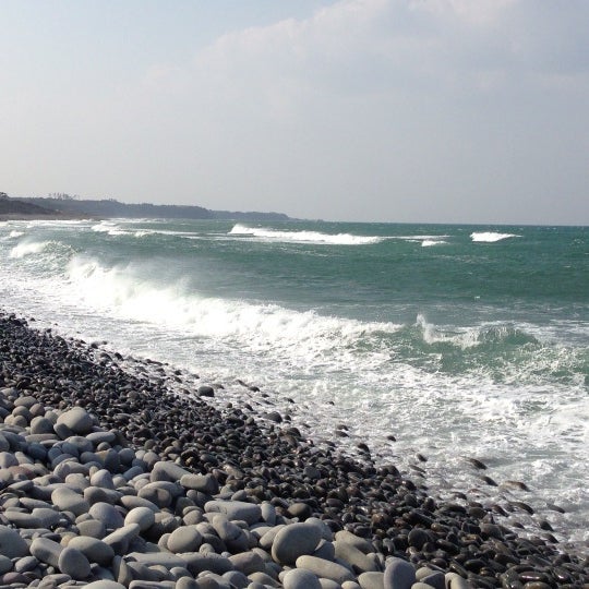 鳴り石の浜 琴浦町 鳥取県