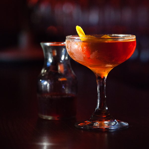 A great Milwaukee institution!  Try a Rehorst Gin gimlet or our "Hunt and Peck" cocktail, made with Kinnickinnic Whiskey, Carpano Antica, and Ramazzotti Amaro.