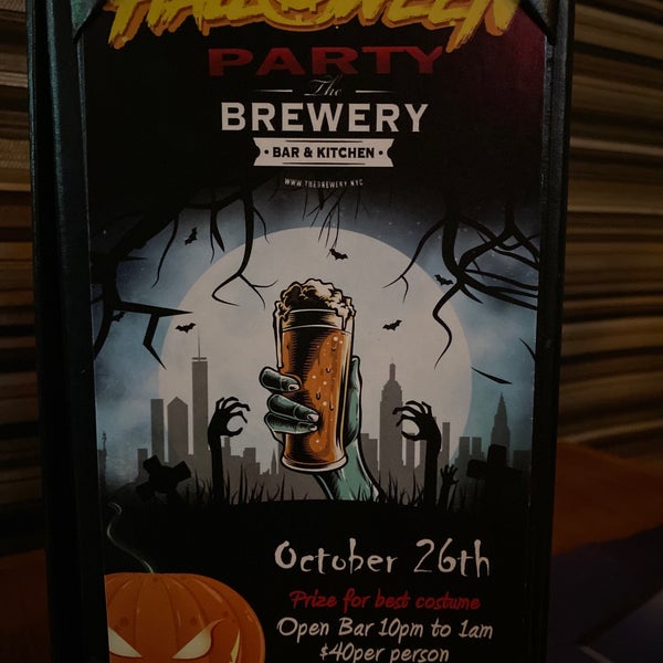 Photo taken at The Brewery Bar &amp; Kitchen by Ricky C. on 10/27/2019