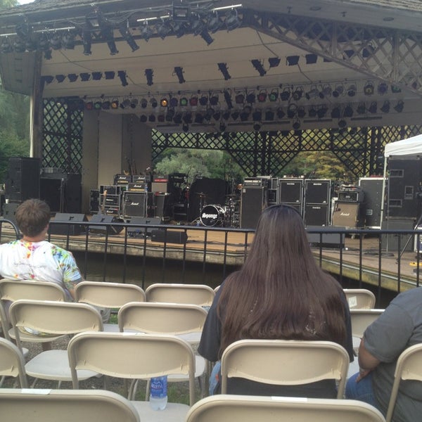 Photo taken at Ives Concert Park by Erika O. on 7/19/2013
