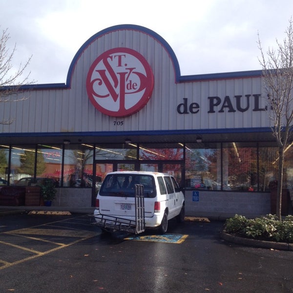 St. Vincent de Paul Downtown Eugene'de Vintage ve İkinci El Mağazası