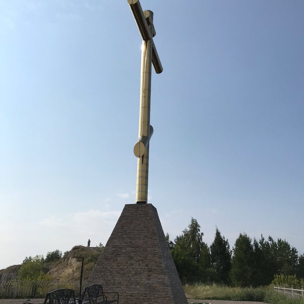 Памятный крест Переславль Залесский
