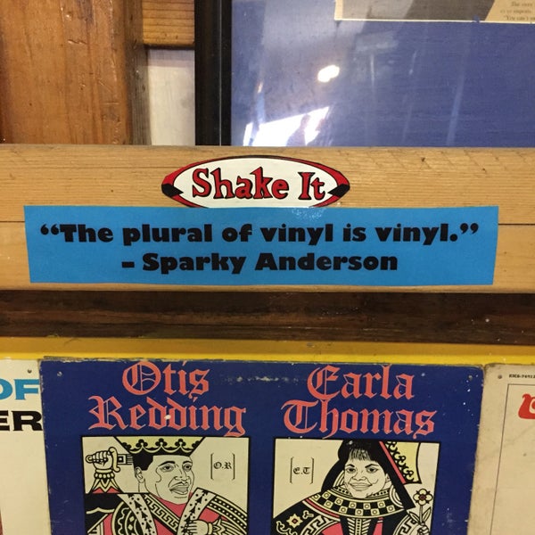 Photo taken at Shake It Records by Brian N. on 9/3/2016