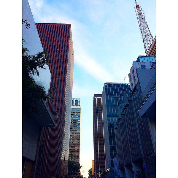 Photo taken at Paulista Avenue by Alexandre g. on 8/23/2015