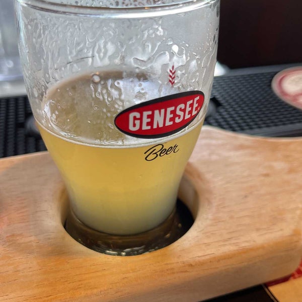 Photo taken at The Genesee Brew House by Jared P. on 10/2/2021