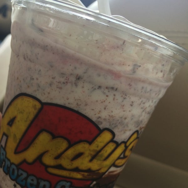 Photo taken at Andy&#39;s Frozen Custard by Elena P. on 8/27/2014