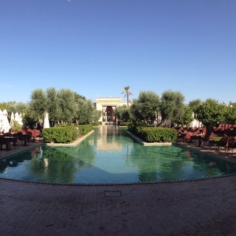 Photo taken at Iberostar Club Palmeraie Marrakech by Stefano on 6/8/2014