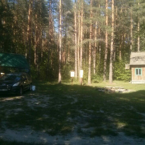 Орловское Полесье с палатками