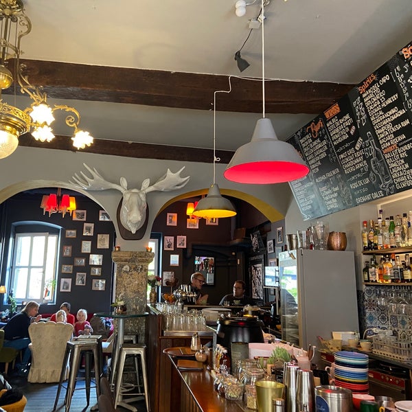 Photo taken at Konrad Café &amp; Bar by Tom S. on 10/19/2021