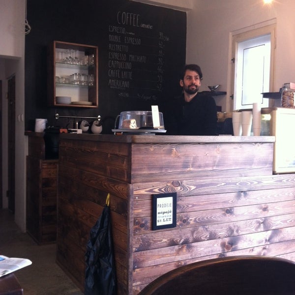 Photo taken at Coffee imrvére by Jakub N. on 3/21/2014