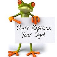 Refresh, don't replace! Love the imagebrite frog: