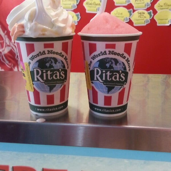 Photo taken at Rita&#39;s Water Ice by Monica on 7/20/2013