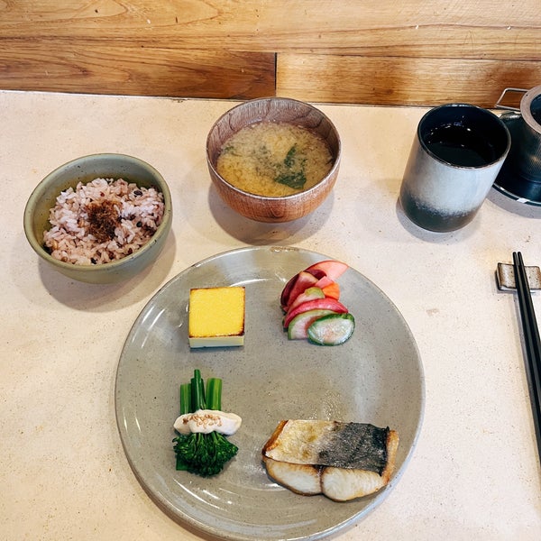 The Ichiju Sansai was perfect. It was my first time trying the Japanese Breakfast Set and I started very well. Can’t wait to go back.