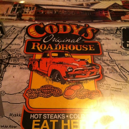 Photo taken at Cody&#39;s Original Roadhouse - BayPines by Wendy S. on 11/3/2012