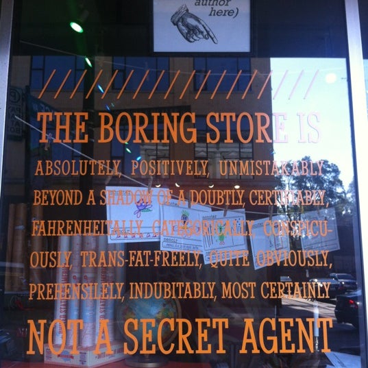 Photo taken at The Boring Store by martin m. on 10/8/2012