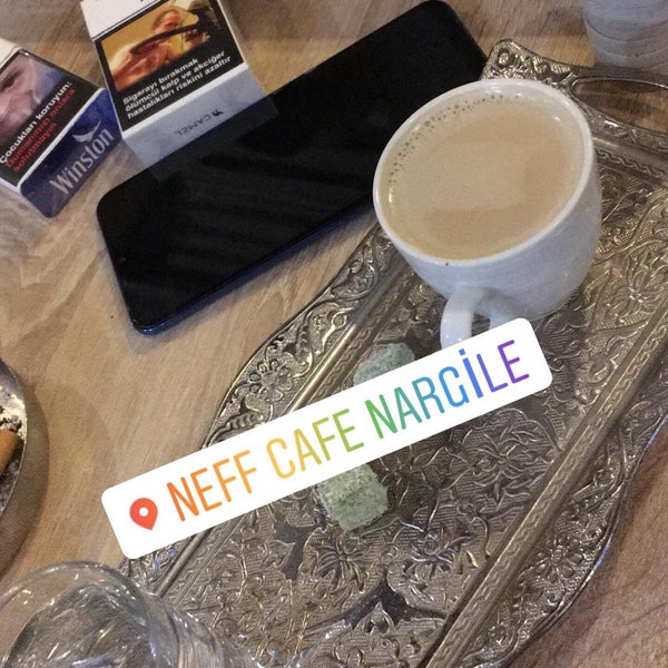 Photo taken at Neff Cafe &amp; Nargile by Yunus Emre K. on 9/21/2019