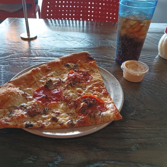 Photo taken at Lighthouse Pizza &amp; Fries by Dub on 7/17/2023