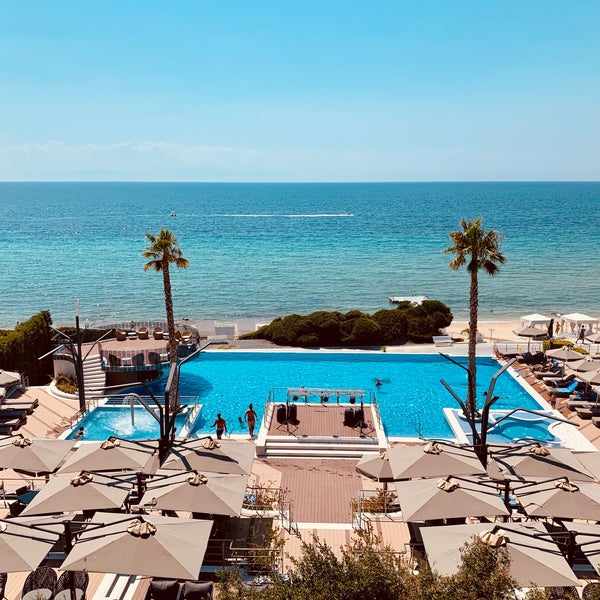 Photo taken at Pomegranate Wellness Spa Hotel 5* by Metodi on 7/21/2019