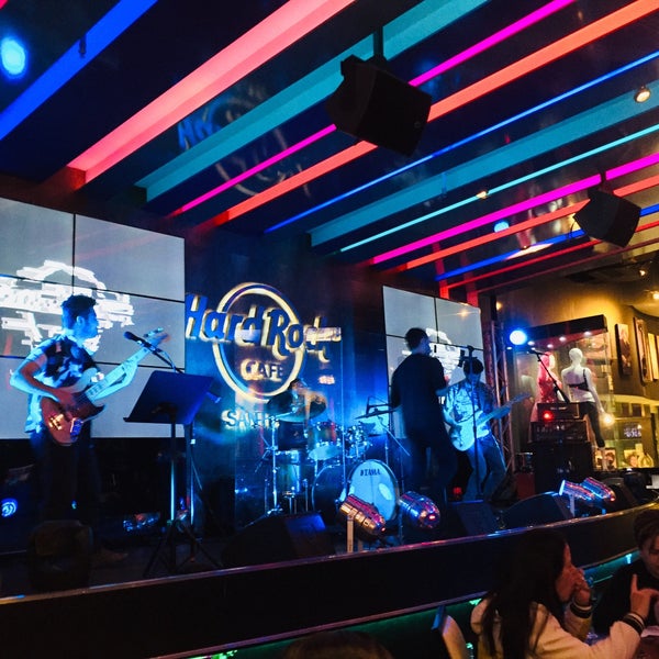 Photo taken at Hard Rock Cafe Santiago by Carlos B. on 5/21/2019