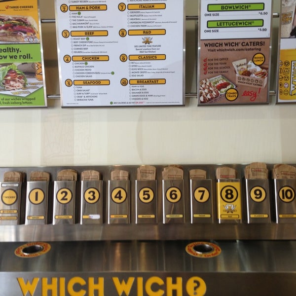 Which Wich Superior Sandwiches Now Closed Sandwich Place In