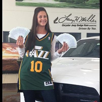 Right now at Larry H. Miller Chrysler Jeep Dodge Ram Bountiful we are giving 2 Utah Jazz tickets and a Utah Jazz Jersey with any vehicle purchase! Hurry in while supplies last! http://bit.ly/1xUria5
