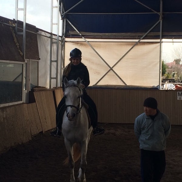 Photo taken at Antalya Horse Club by Sevgi on 2/1/2015