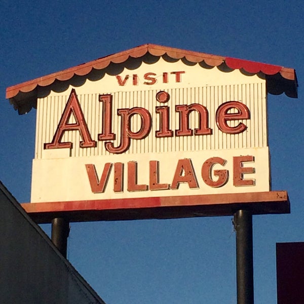 Photo taken at Alpine Village by Offbeat L.A. on 12/24/2014