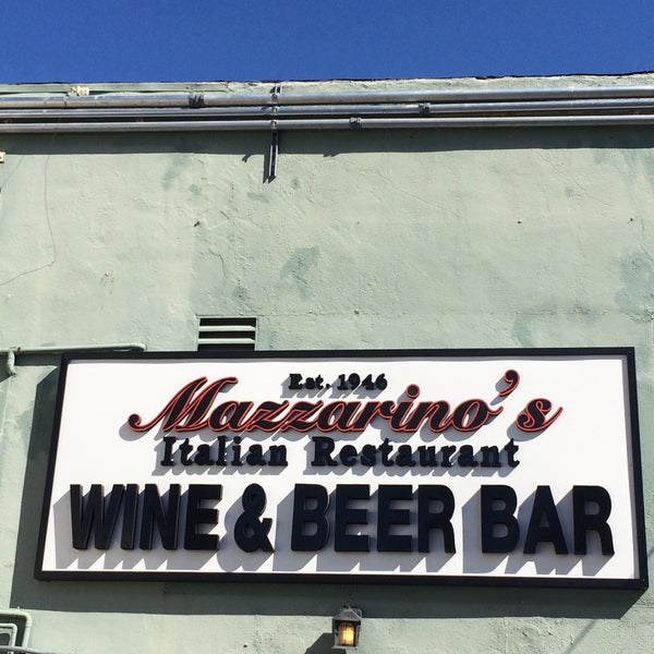 Mazzarino's opened in 1956 and closed suddenly and permanently in March 2016.