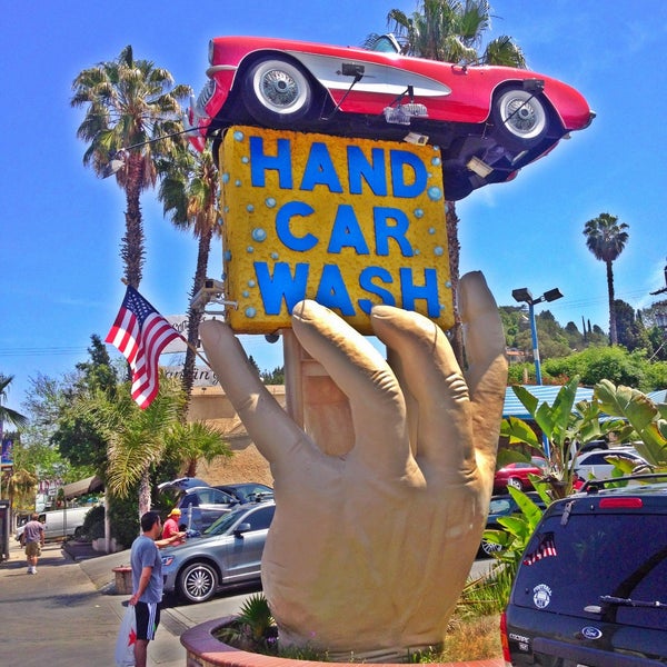 Photo taken at Studio City Hand Car Wash by Offbeat L.A. on 4/23/2013