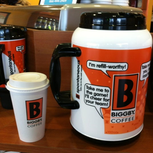 Photo taken at BIGGBY COFFEE by Chris S. on 10/20/2012