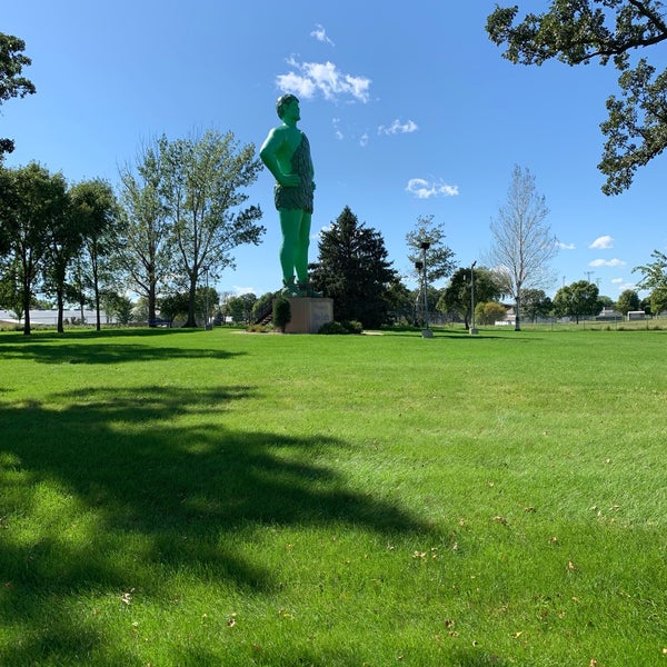 Photo taken at Jolly Green Giant Statue by Dafna L. on 9/23/2019
